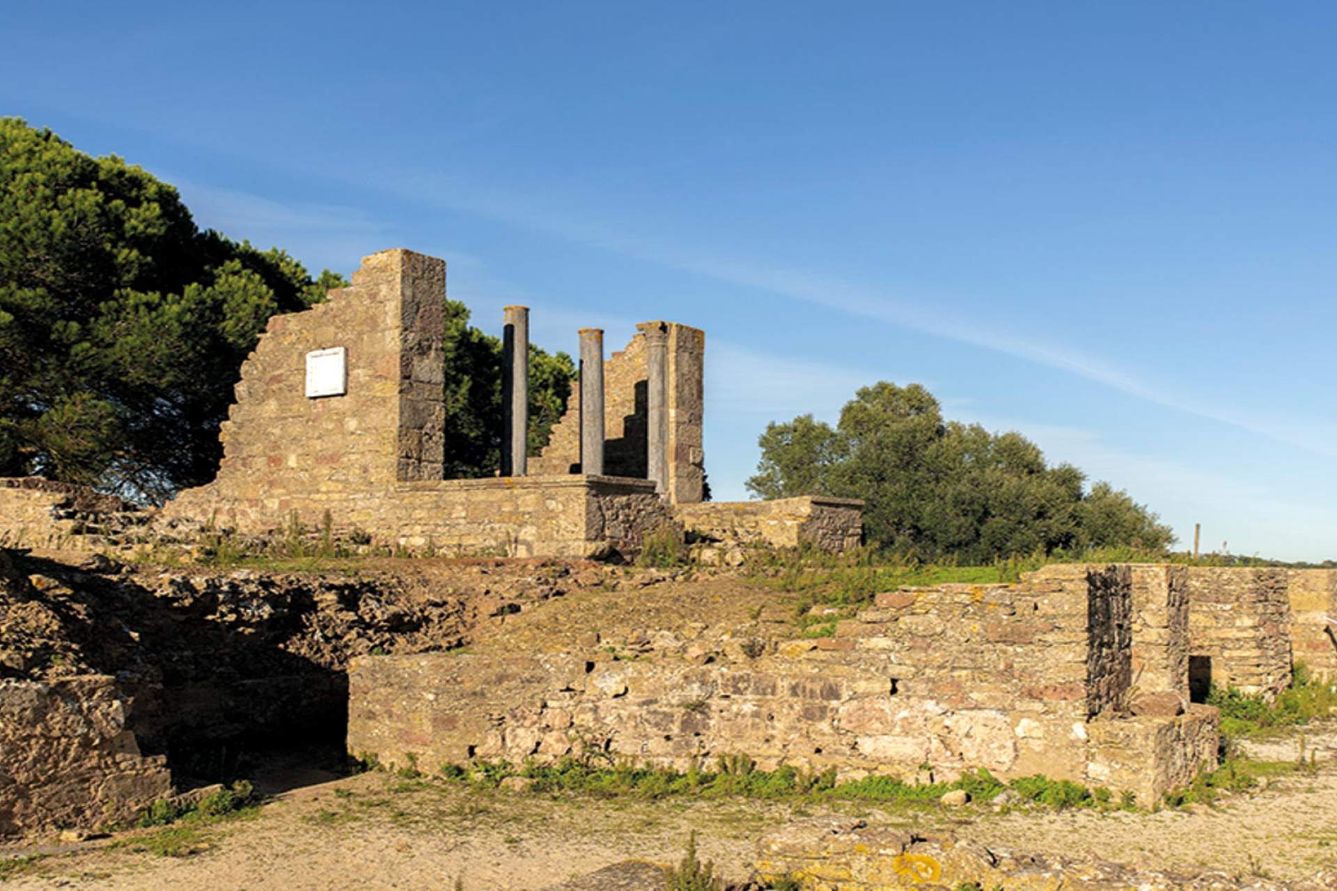 Ruínas romanas de Miróbriga, Caminho Português de Santiago Central Alentejo e Ribatejo / Santiago do Cacém / Turismo do Alentejo, ERT