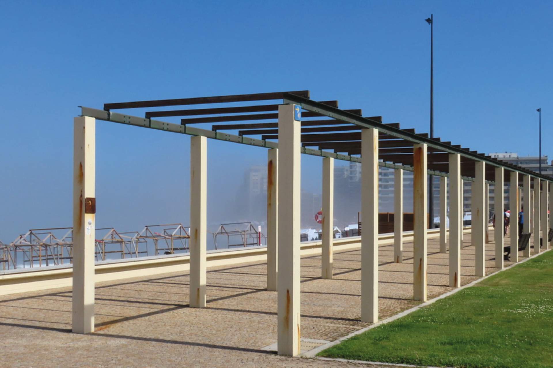 Pérgola Praia da Lagoa / Póvoa de Varzim / CM Póvoa de Varzim