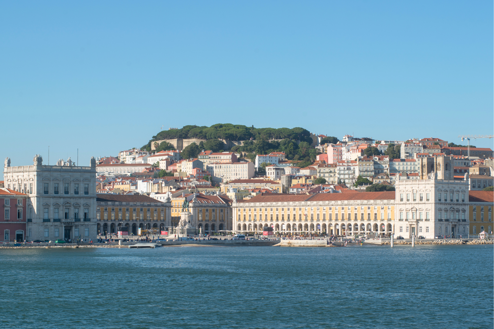 Vista sobre Praça do Comércio / Lisboa / Turismo de Lisboa