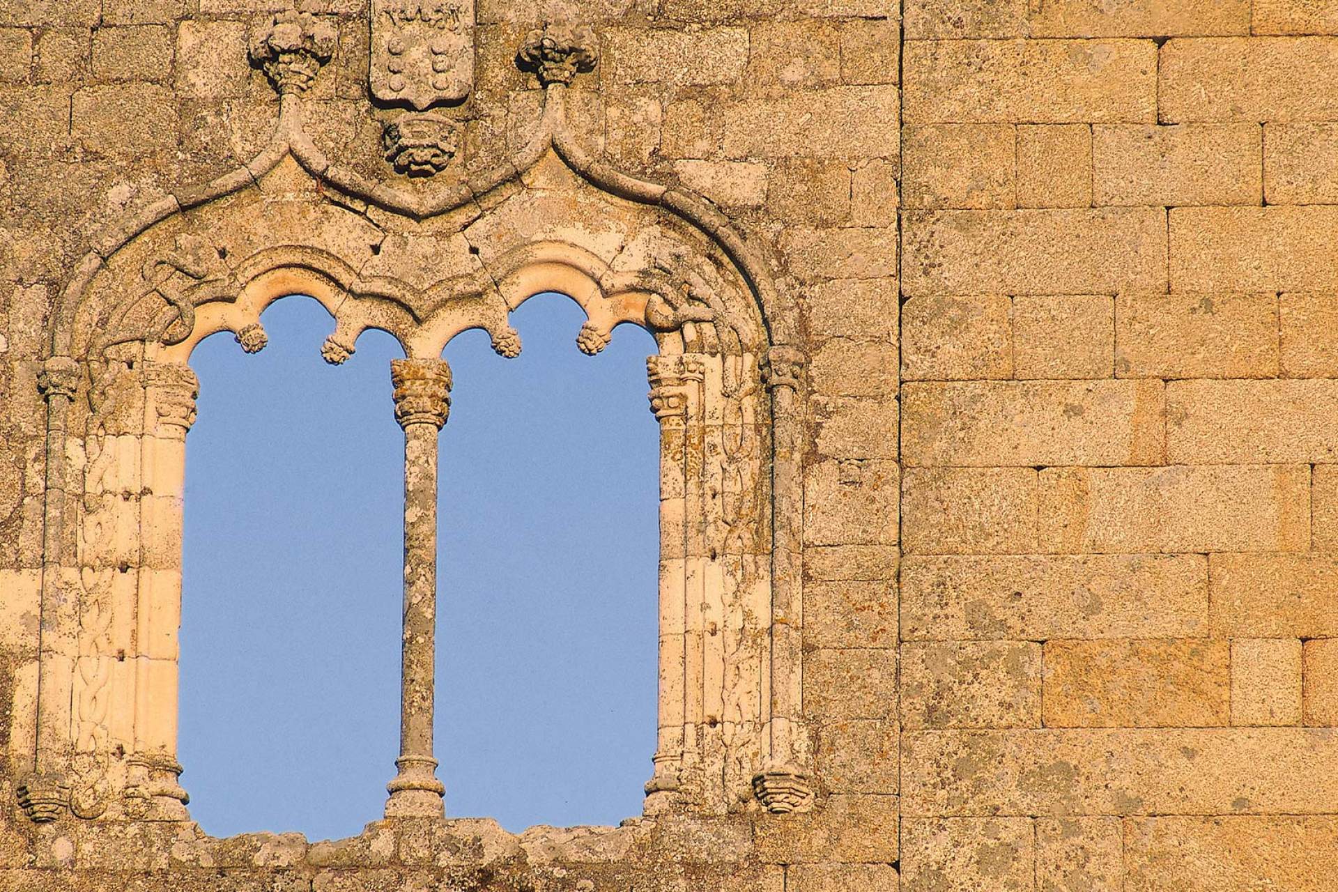 Detalhe do castelo de Belmonte / Belmonte / Turismo de Portugal