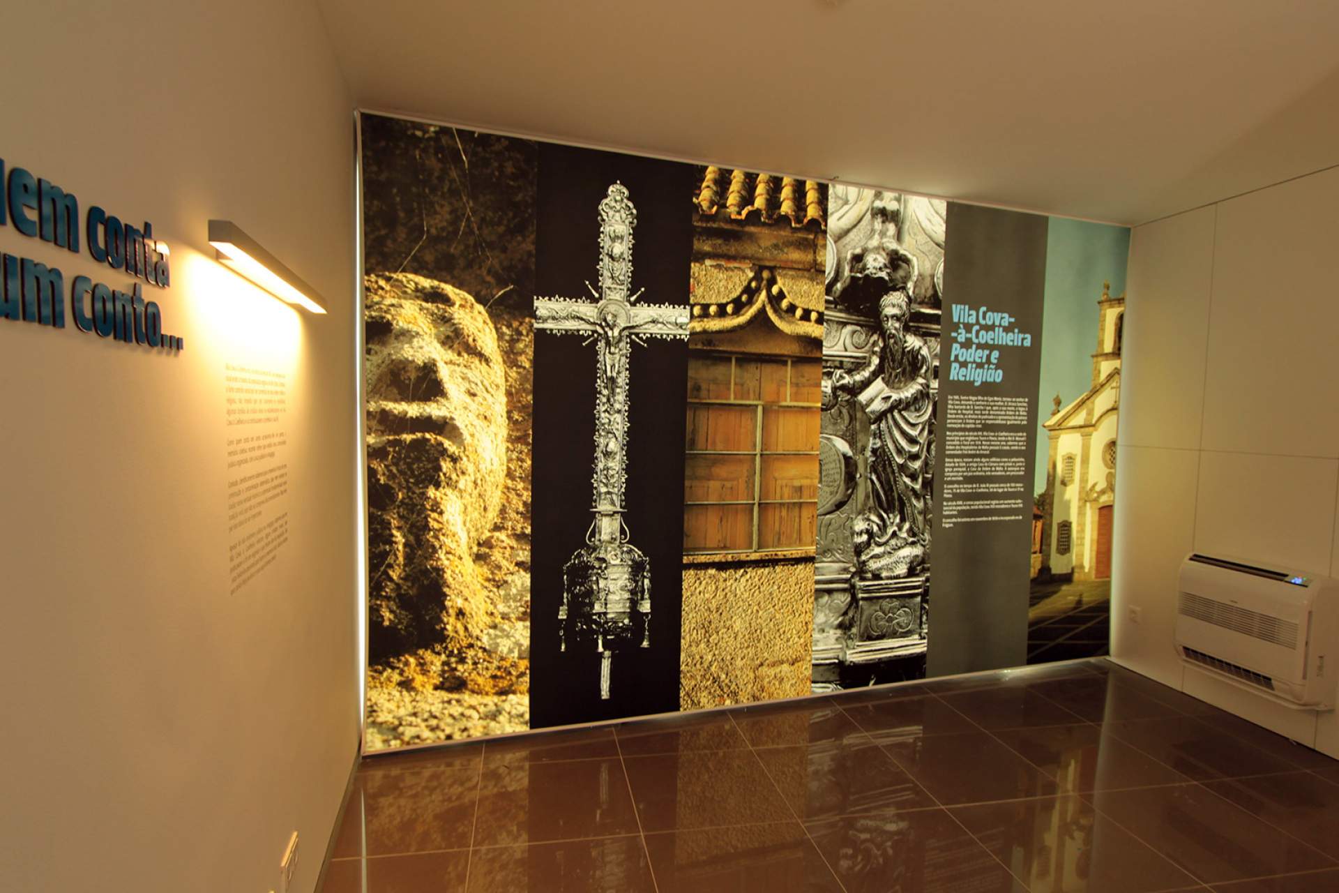Interior del Centro de la Memoria Judía, Vila Cova à Coelheira / Vila Cova à Coelheira / Município de Vila Nova de Paiva
