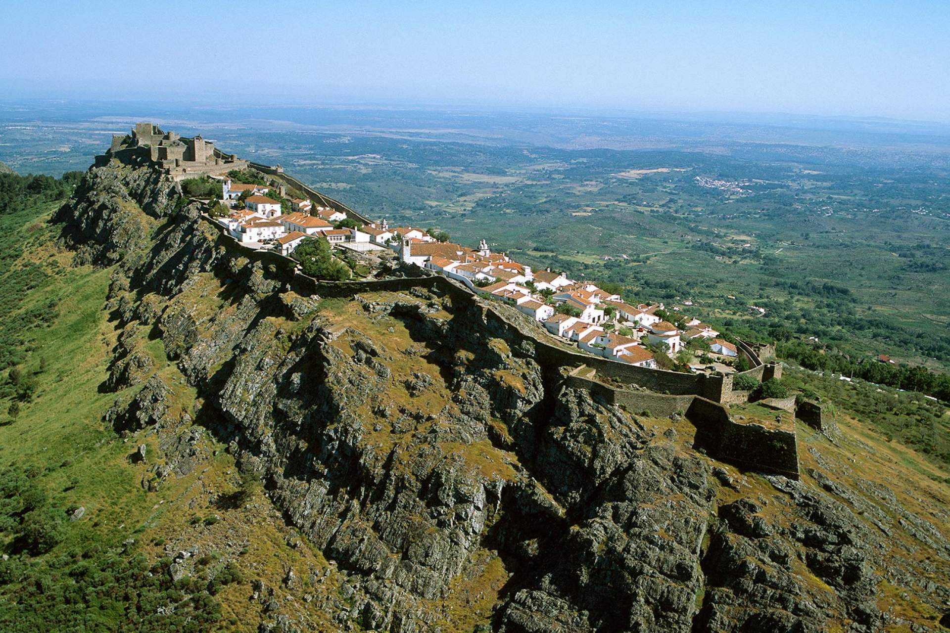 Vista aérea de Marvão / Marvão / RCL_Rui Cunha