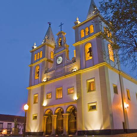 Facade of the Angra do Heroísmo Cathedral