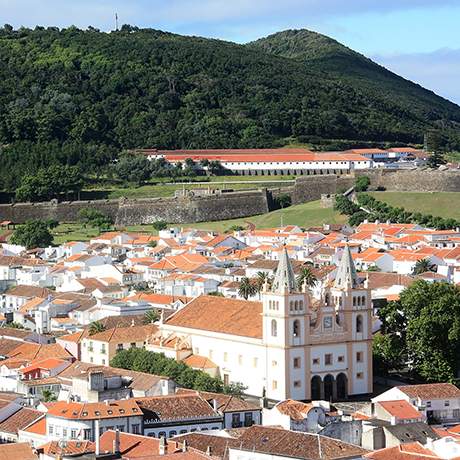 View of the Angra do Heroísmo Cathedral