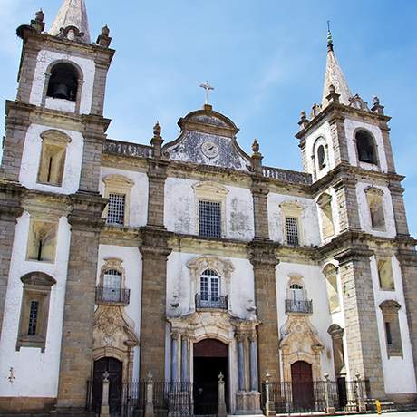Facade of Portalegre Cathedral
