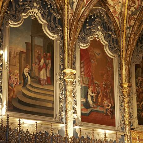 Inside Funchal Cathedral, Madeira