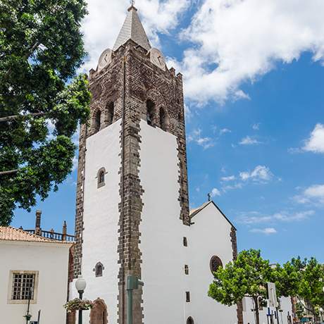 Funchal Cathedral tower, Madeira