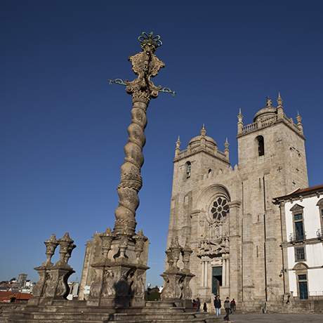 Exterior de la Catedral de Oporto