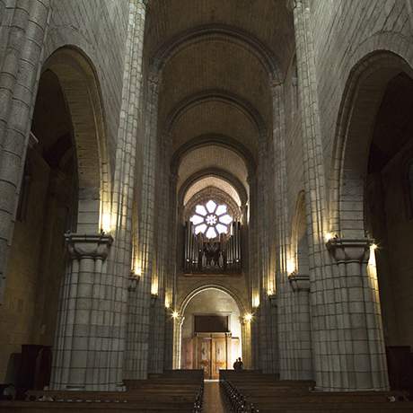 interior de la Catedral de Oporto