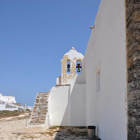 Exterior of Our Lady of Grace Church - Sagres