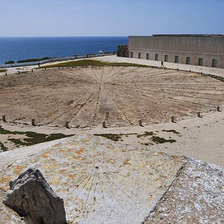 Compass rose, Sagres Fortress