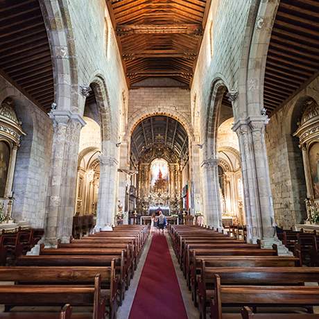 Interior da Igreja de Nossa Senhora da Oliveira, Guimarães