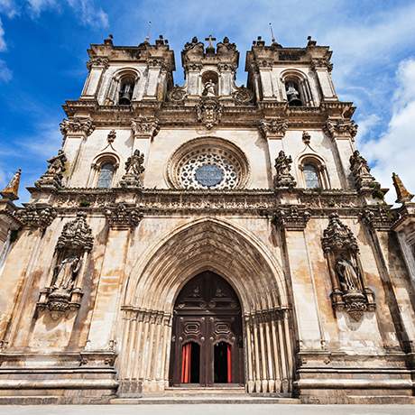 Facade of the Monastery of Alcobaça