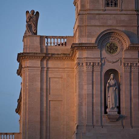 detalle del Santuario de Fátima