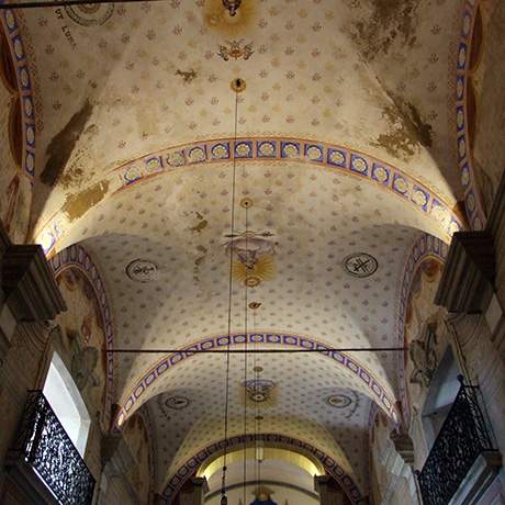techo de la iglesia, Santuario de Nossa Senhora de Aires, Viana do Alentejo