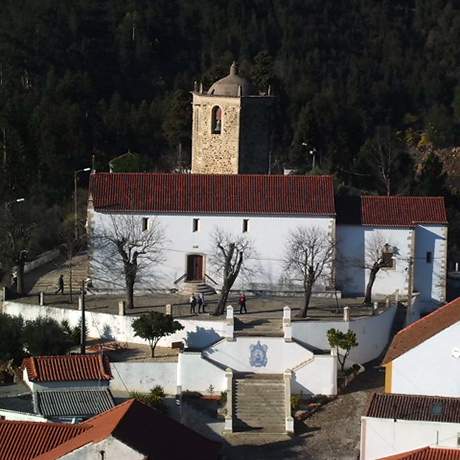 Vista geral do Santuário de Nossa Senhora do Pranto - Dornes