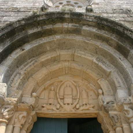 Portico of the Church of São Pedro de Rates - Póvoa de Varzim