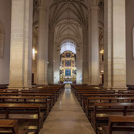 Interior da Catedral de Leiria