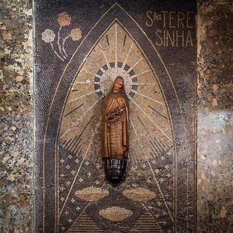 St. Therese image in Our Lady Of Fátima's Church