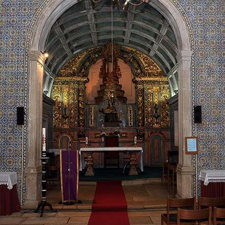  Interior do Santuário de Nossa Senhora do Pranto, Dornes