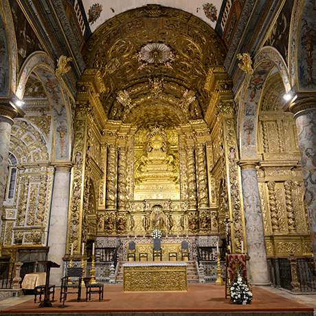 Main chapel of Setúbal Cathedral