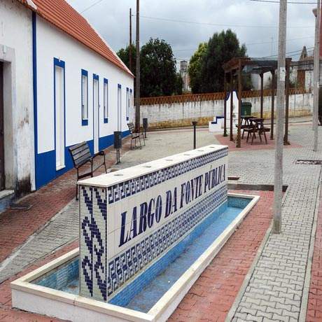 Square of the Public Fountain, Central Portuguese Way of Saint James Alentejo and Ribatejo