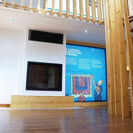 Interior of the Sabugal Jewish Memorial House