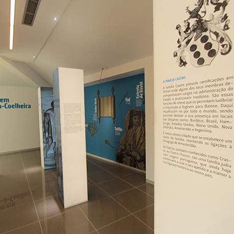 Interior del Centro de la Memoria Judía