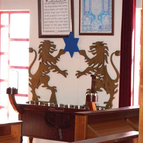 Interior of the Beit Eliahu Synagogue, Belmonte